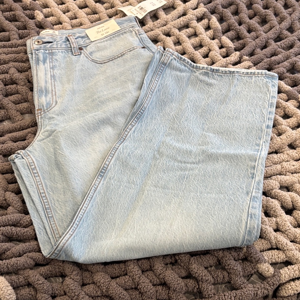 Abercrombie & Fitch Light Blue High Rise Women Jeans